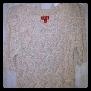 Elle short sleeved sweater